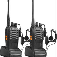 Baofeng 888S Walkie Talkie, Rechargeable Long Range Walkie Talkie with Earpieces, Professional Radio Handheld Two Way Radio...