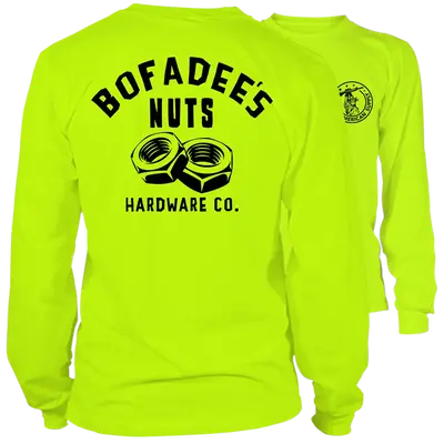 Bofadee's - Long Sleeve Hi-Vis T-Shirt