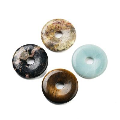 Natural Mixed Stone Pendants