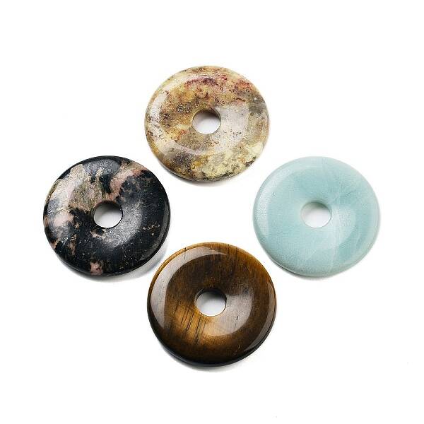 Natural Mixed Stone Pendants