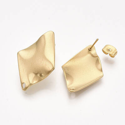 304 Stainless Steel Stud Earring Findings