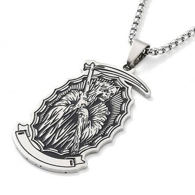 201 Stainless Steel Enamel Pendant Necklaces