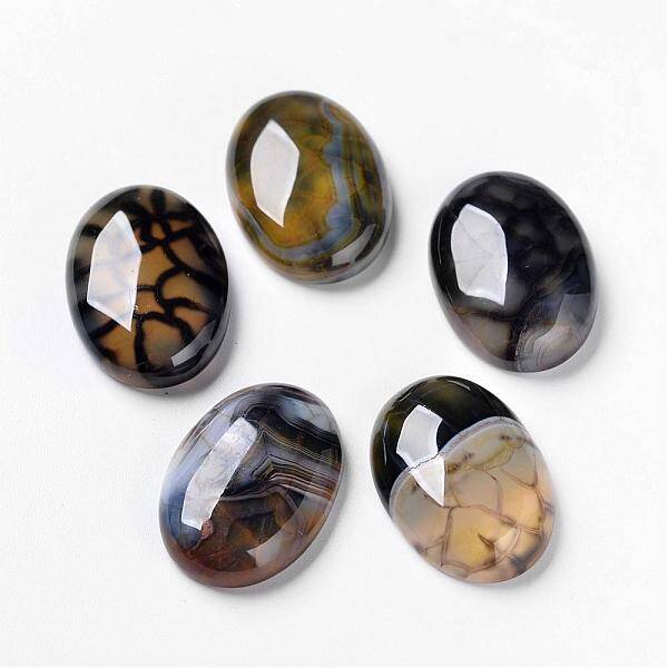 Natural Dragon Veins Cabochons
