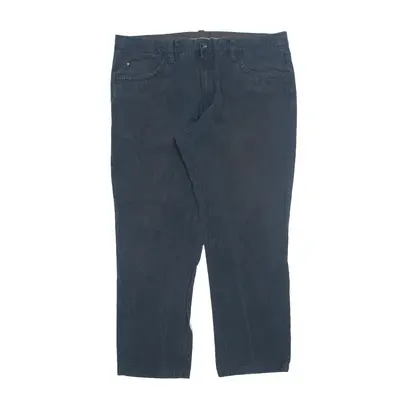 ELLESSE Trousers Blue Regular Straight Mens W38 L28