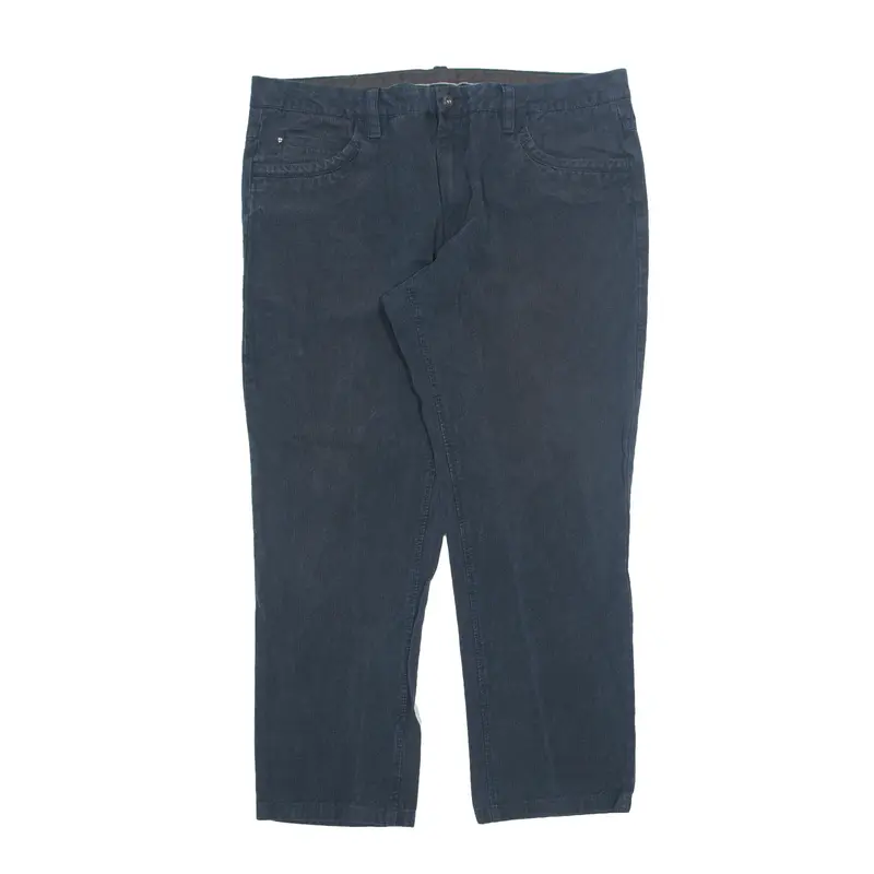 ELLESSE Trousers Blue Regular Straight Mens W38 L28