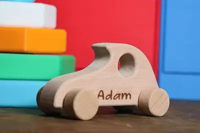 Wooden Toy Car