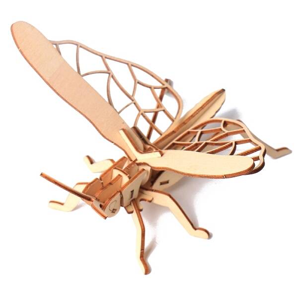 Insect 3D Wooden Puzzle Simulation Animal Assembly