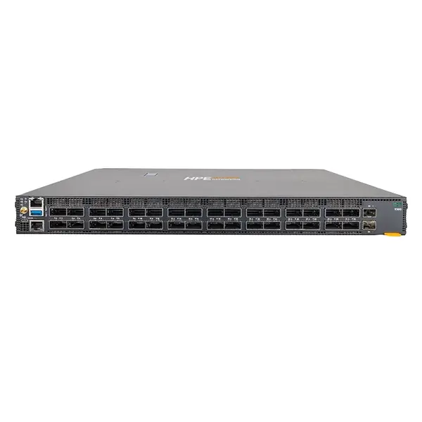 R9A29A#A1X HP Aruba CX 9300 Series 9300‑32D 32 x 400GbE QSFP-DD and 2 x 10GbE SFP+ Ports Layer 3 Managed Front-to-Back Airf...