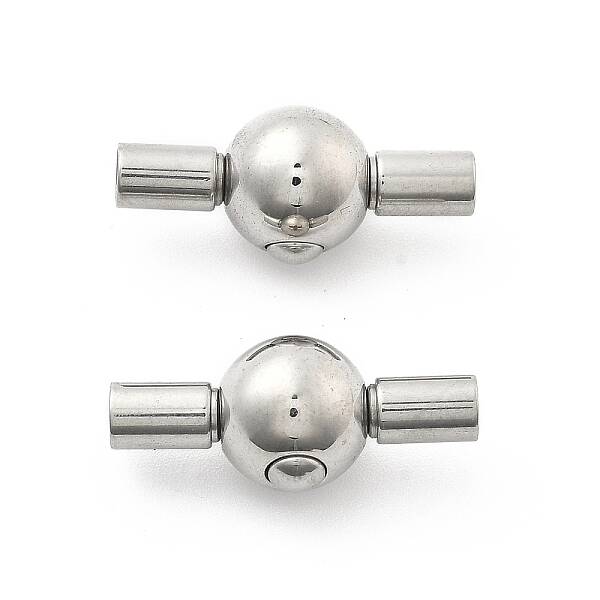 304 Stainless Steel European Clasps