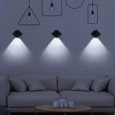 LED Lights for Bedroom, 1 Count Motioning Sensor Wall Lamp, Cozy Lighting, Multipurpose LED Light, Universal Indoor Night�...