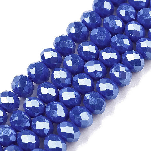 Electroplate Glass Beads Strands