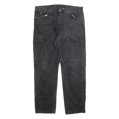 LEVI'S 505 Jeans Orange Tab Mens Grey Regular Straight 90s W40 L30