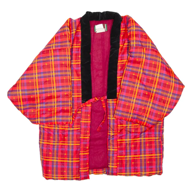 Open Womens Jacket Red Check L