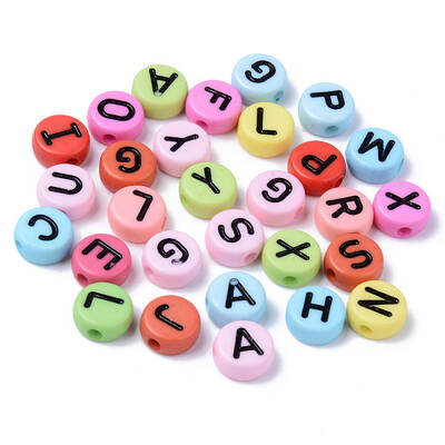 Opaque Acrylic Beads