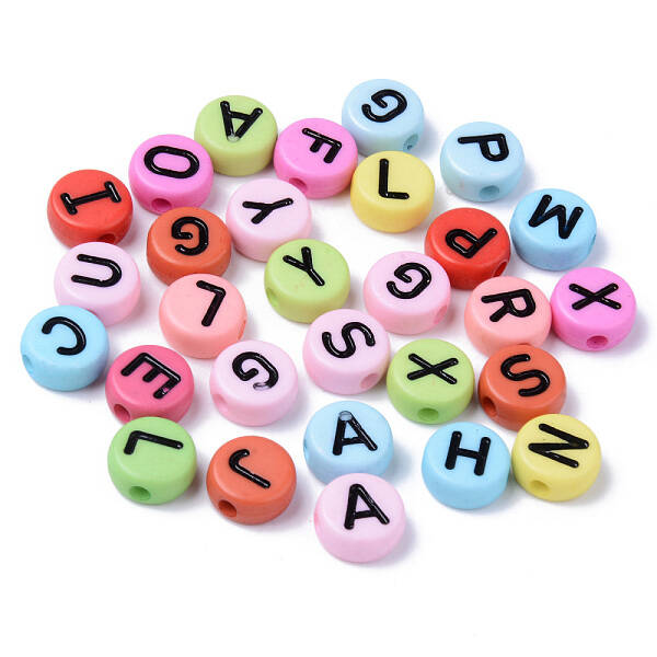 Opaque Acrylic Beads