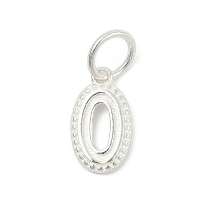 Number Series 925 Sterling Silver Charms