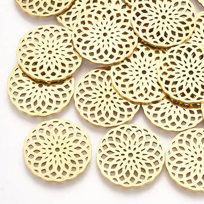 201 Stainless Steel Filigree Joiners Links