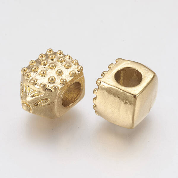 Ion Plating(IP) 304 Stainless Steel European Beads