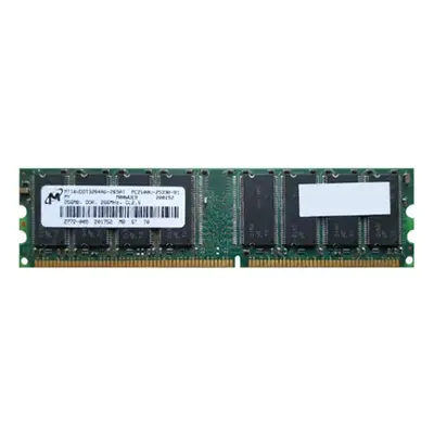 Micron MT16VDDT3264AG-256A1 | 256MB DDR-266MHz PC-2100 Non-ECC Unbuffered UDIMM CL2.5 2Rx8 2.5V 184-Pin Memory Module