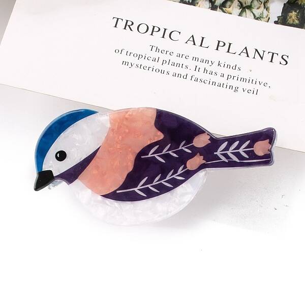 Creative PVC Claw Hair Clips