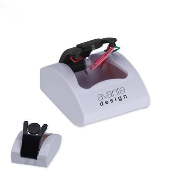 50 Custom Black White Paperclip Cloder and Dispensor - Magnetic