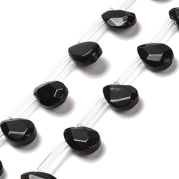 Natural Obsidian Beads Strands