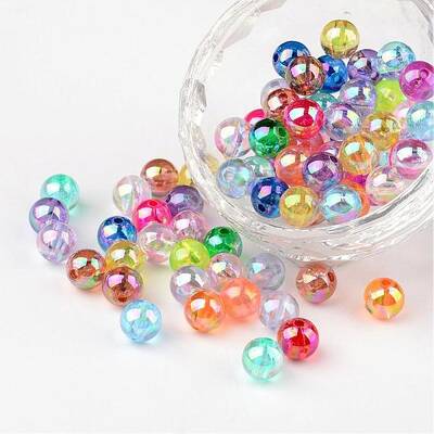 Transparent Acrylic Beads