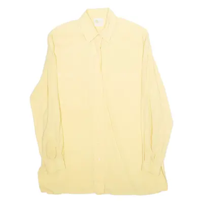 Womens Blouse Yellow Long Sleeve L