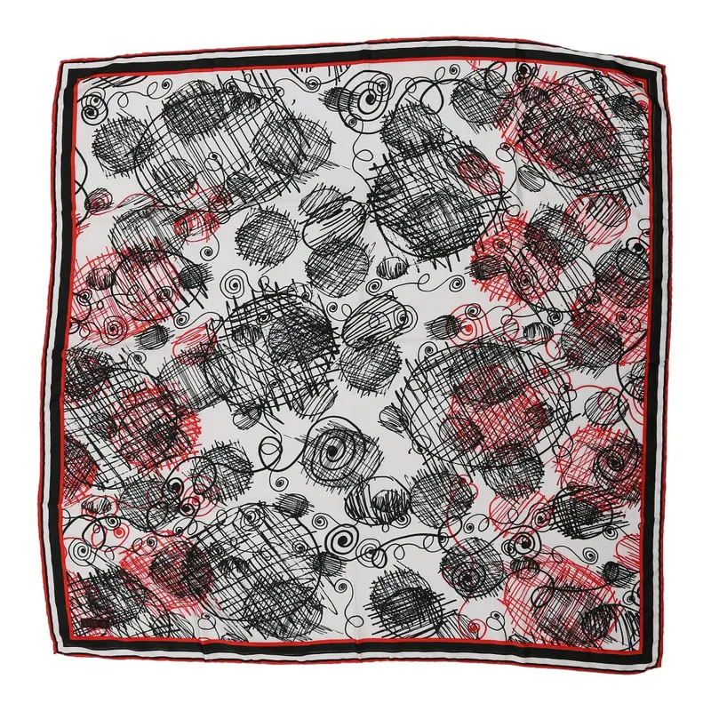 Miray Scarf - No Size White Polyester