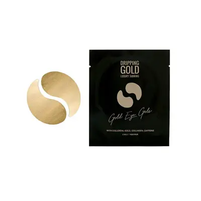Dripping Gold Cuscinetti Oculari In Gel Stimolanti (Gold Eye Gels) 5 Pezzi
