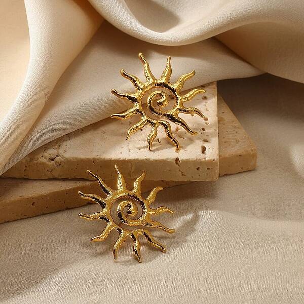 304 Stainless Steel Stud Earrings for Women