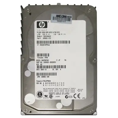340852-049 HP 18GB 10000RPM Ultra2 Wide SCSI 3.5-Inch 1MB Cache Hard Drive