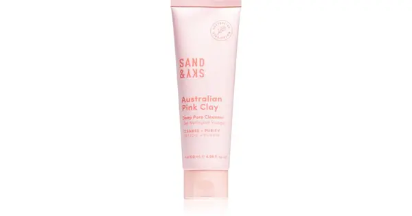 Sand & Sky Australian Pink Clay Deep Pore Cleansing Gel Make-up Remover with Detox Effect 120ml