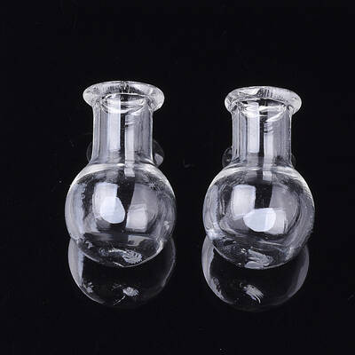 Handmade One Hole Blown Glass Globe Cover