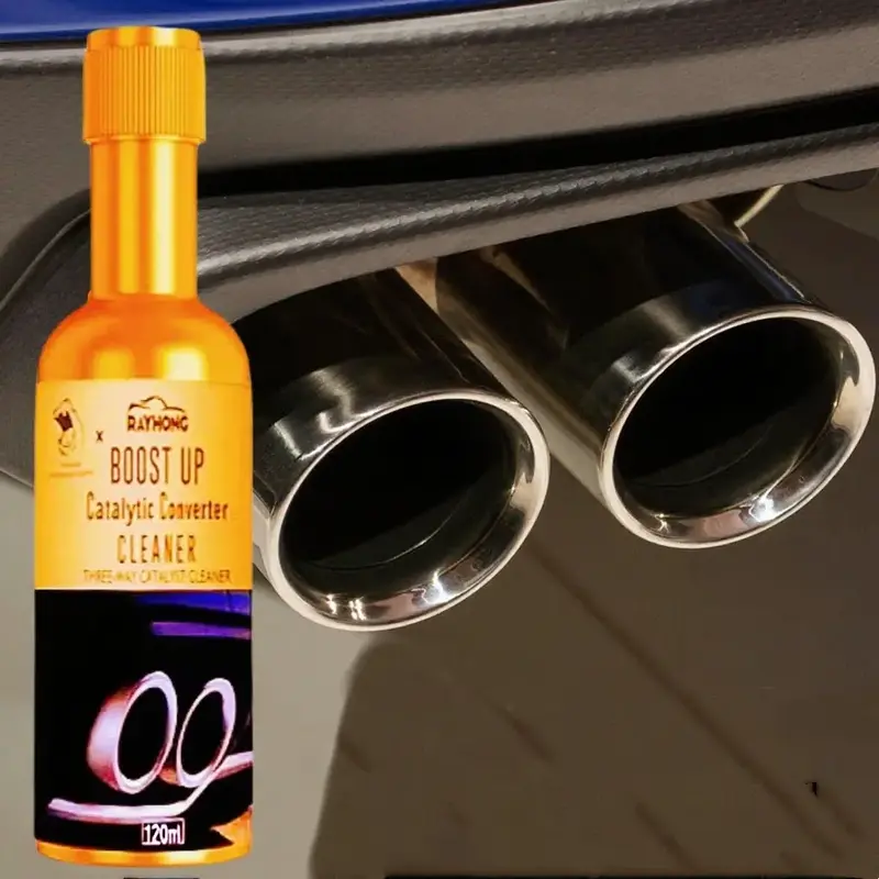 Rayhong Car Engine Exhaust Catalytic Carbon Removal Cleaner, 100ml Car Engine Catalytic Cleaner, Professional Car Engine Exha...