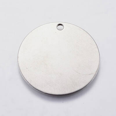 Tarnish Resistant 304 Stainless Steel Stamping Blank Tag Pendants