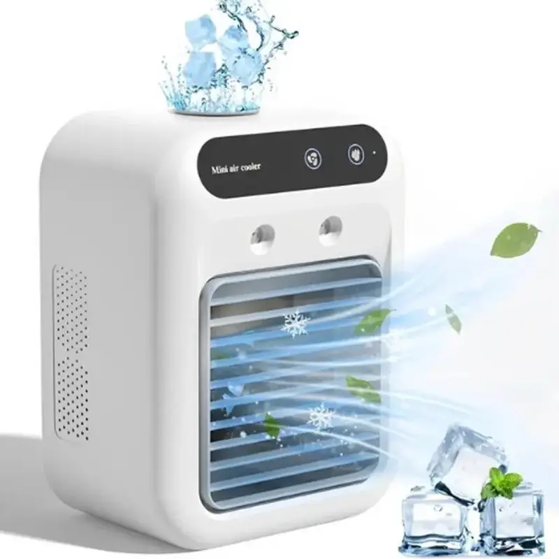 Portable Cold Air Conditioner, Air Cooler Fan, USB Charging Water Cooling Fan, Air Conditioning For Room Office Car