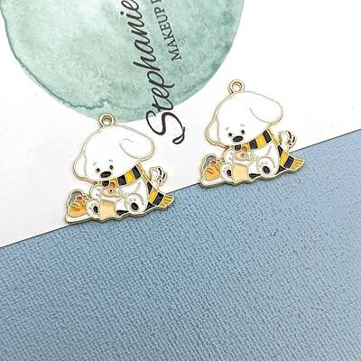 Alloy Enamel Pendants