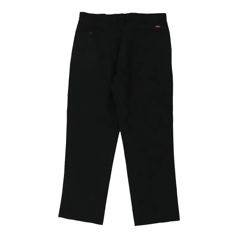 Dickies Trousers - 39W 32L Black Cotton Blend