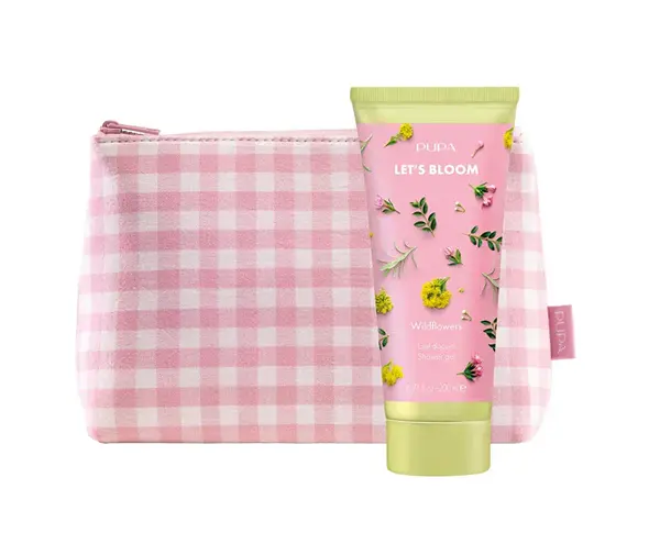 Pupa Milan Shower gel with bag Wild Flowers Let's Bloom 200 ml