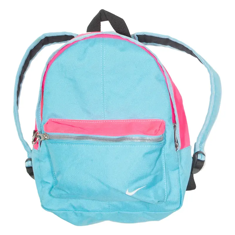 NIKE Womens Backpack Bag Blue Synthetic