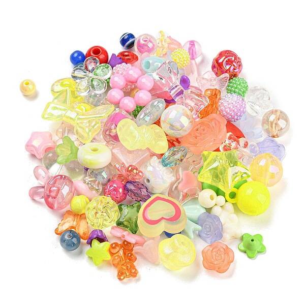 Opaque & Transparent Acrylic Beads