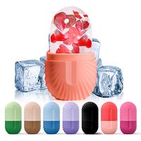 Ice Roller - Summer Ice Facial Cube for Face &  Eye Puffiness,Ice Compress Soothing Skincare Gift,DIY Massage Ice Holder Mold...