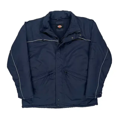 Dickies Jacket - Large Navy Nylon | Size: large