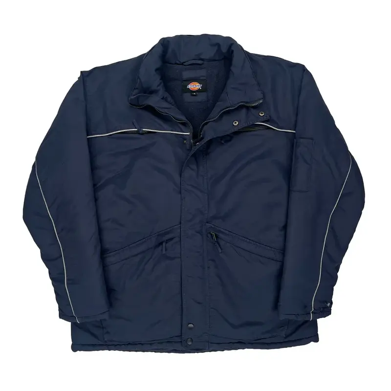 Dickies Jacket - Large Navy Nylon | Size: large