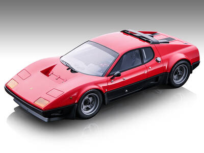 Ferrari 512 BB Rosso Corsa Red and Black \