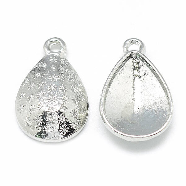 Alloy Pendant Rhinestone Settings