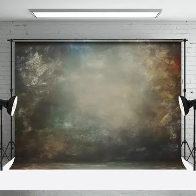 Old Master Grey Fine Art Portrait Texture Backdrop - Aperturee