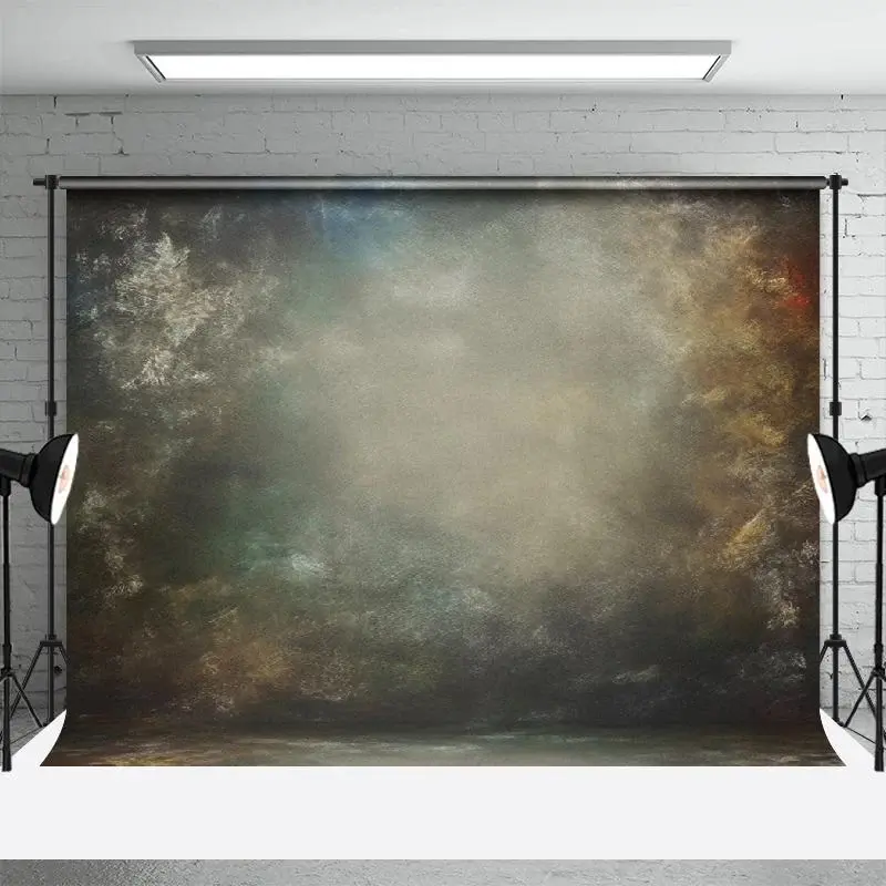 Old Master Grey Fine Art Portrait Texture Backdrop - Aperturee