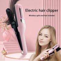 Cordless Split Ends Hair Clipper, Automatic Rechargeable Clipper, 2 in 1 Hair Edge Control Trimmer for Dry Damaged Split Ends...